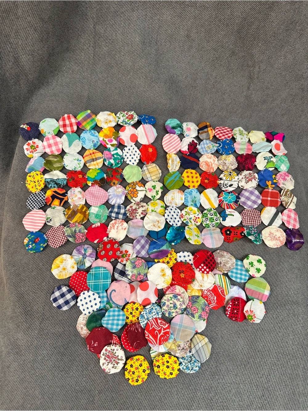 Vintage fabric Yoyo lot